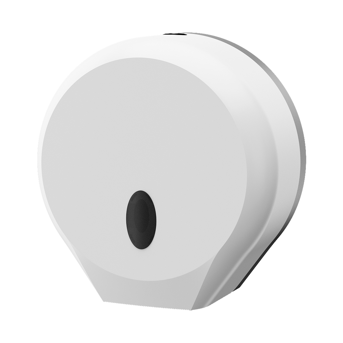 Sanela - SLDN 01 - Toilettenpapierhalter für Großrollen, ABS - Kunststoff weiß