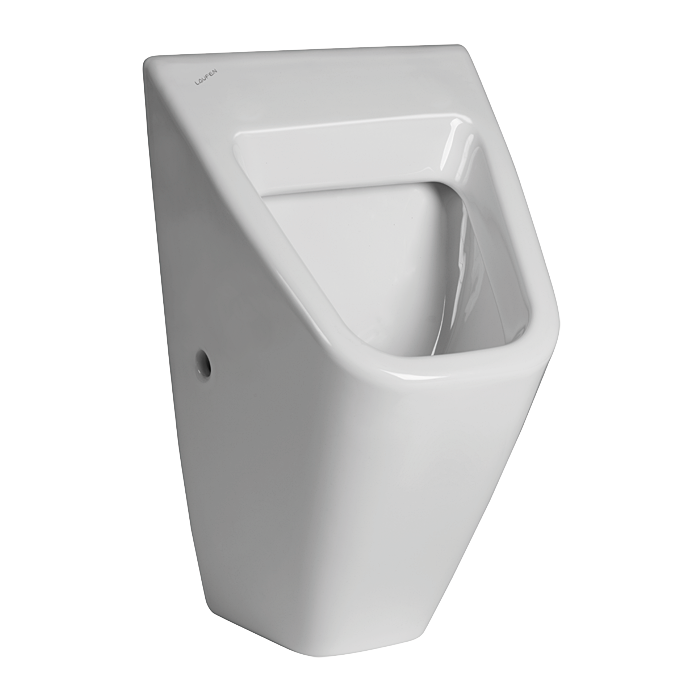 Sanela - SLP 12RZ - Urinal Vila, ohne Deckel mit integrierter Radar – Spüleinheit und integriertem Trafo, 230 V AC