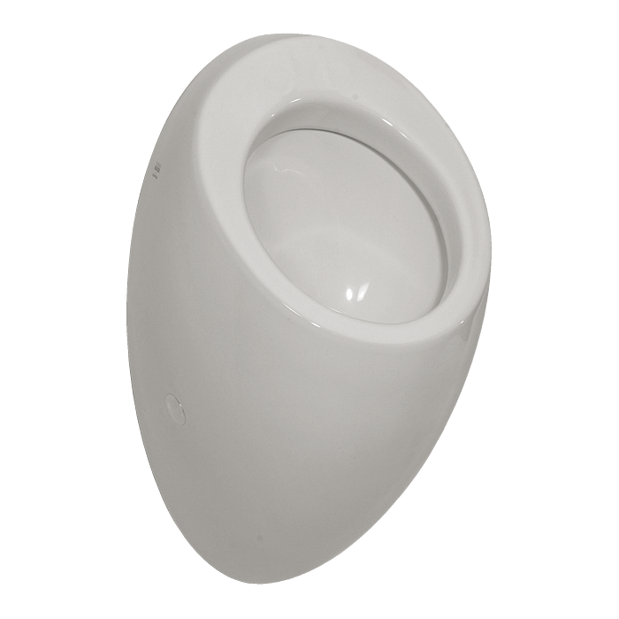 Sanela - SLP 25RZ - Urinal Alessi mit integrierter Radar - Spüleinheit und integriertem Trafo, 230 V AC