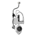 Sanela - SLP 36RZ - Radar – Spüleinheit auf Montageschiene mit integriertem Trafo, 230 V AC für Urinal Type Ecco (Golf)