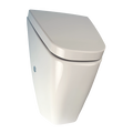 Sanela - SLP 37RZ - Urinal Vila, mit Deckel (Soft-Close-System), mit integrierter Radar – Spüleinheit und integriertem Trafo, 230 V AC