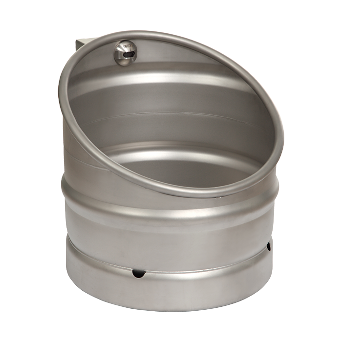 Sanela - SLPN 10E - Edelstahl Automatisch KEG Urinal, 24 V DC