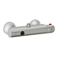 Sanela - SLS 03B - Aufputz Duschsteuerung mit Thermostatregler, Wasserabgang nach oben, 9 V