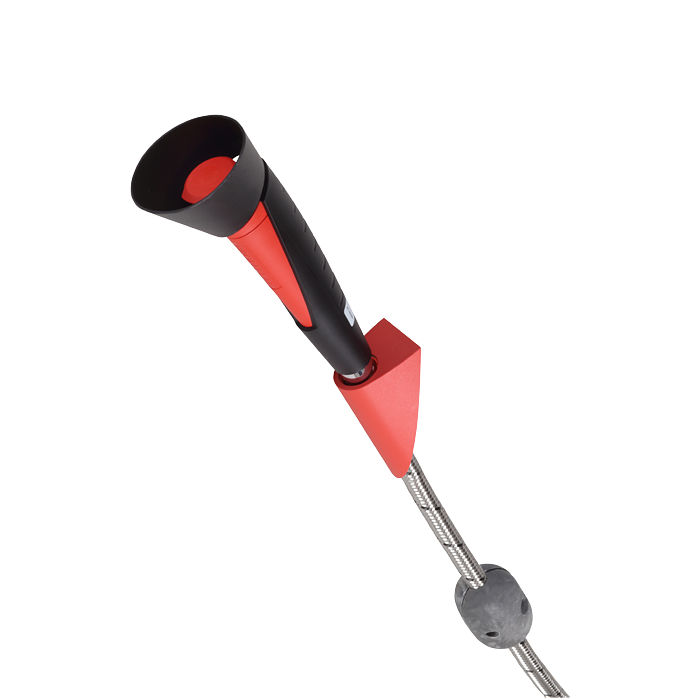 Sanela - SLSN 21V - Hand-Augendusche mit einem Sprühkopf und Halkterung für Wandeinbau