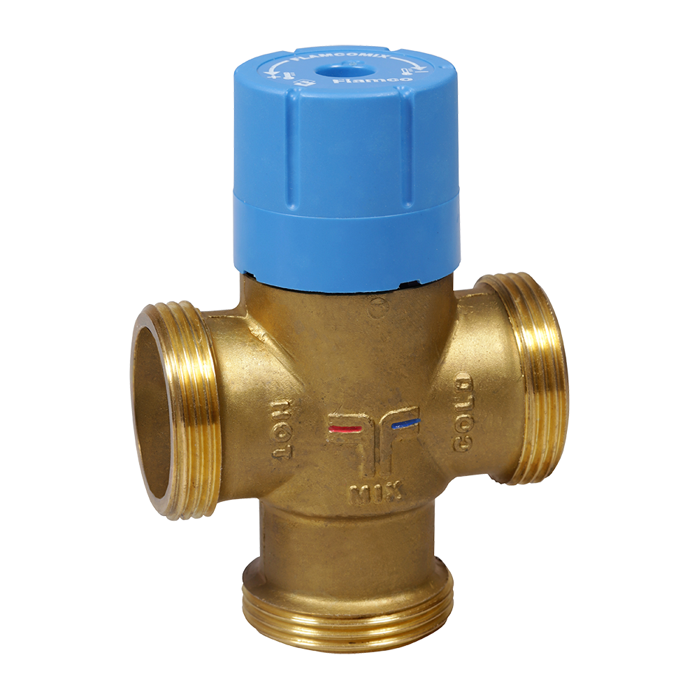 Sanela - SLT 08 - Thermostat - Temperaturregler 1“ (Durchfluss 36 l/min bei Druck 0,1 MPa)