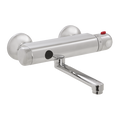 Sanela - SLU 25SB - Wand-Armatur, Aufputz mit ThermostatMischer, Wasserzulaufspanne 150 mm, 9 V
