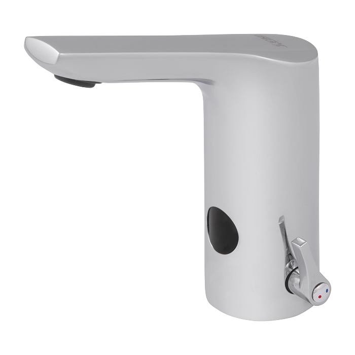 Sanela - SLU 76N - Auftischarmatur mit Kalt-/Warm - Mischer, 24 V DC