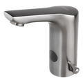 Sanela - SLU 76NHX - Berührungslose Waschtischarmatur mit Kalt-/Warm-Mischer, METAL GREY MATT, 24 V DC