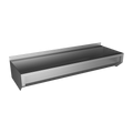 Sanela - SLUN 10C - Edelstahl – Waschrinne ohne Schürze, AISI 304, Länge 1900 mm