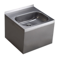 Sanela - SLUN 13 - Edelstahl wandhängendes Waschbecken