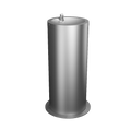 Sanela - SLUN 23EB - Edelstahl – Automatik - Trinkbrunnen, bodenstehend, Höhe 800 mm, 6 V