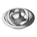 Sanela - SLUN 44 - Edelstahl Einbau – Waschbecken, Ø 320 mm