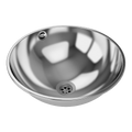 Sanela - SLUN 45 - Edelstahl Einbau – Waschbecken, Ø 360 mm