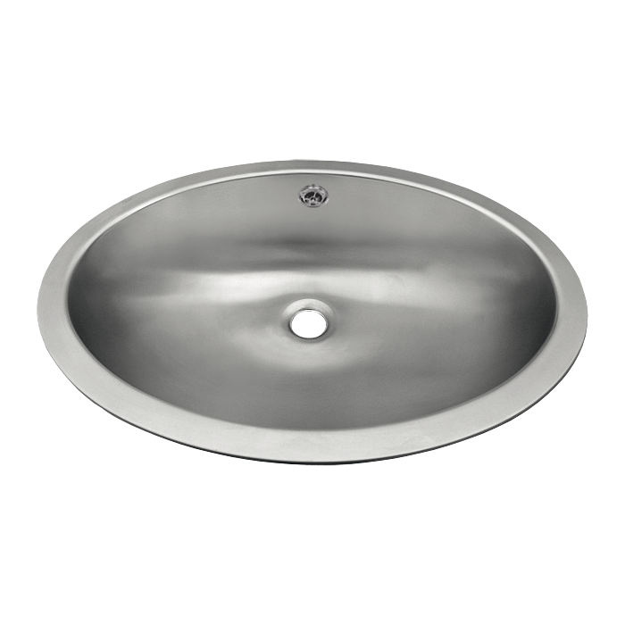 Sanela - SLUN 63 - Edelstahl Einbau – Waschbecken