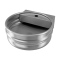 Sanela - SLUN 77A - Edelstahl wandhängendes KEG Waschbecken
