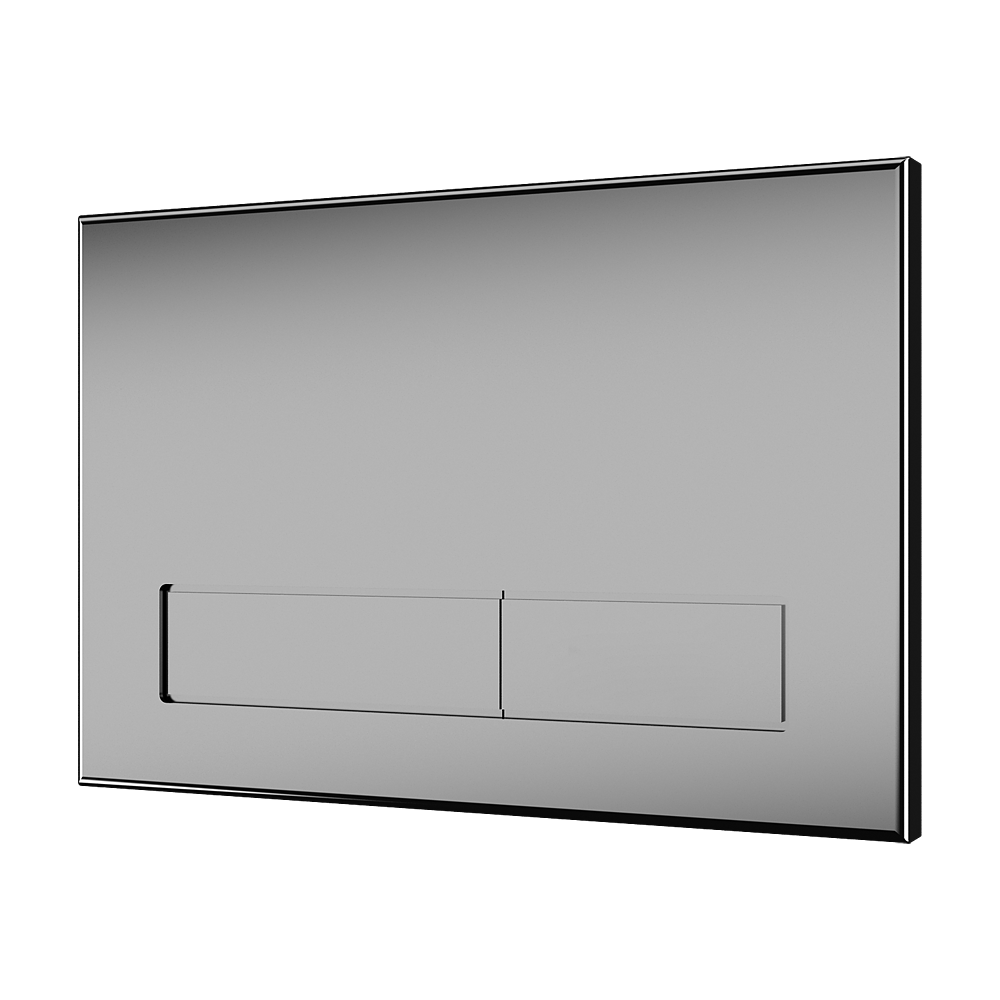 Sanela - SLW 54 - Mechanische WC - Spüleinheit für Installationssystem SLR 21, Edelstahl