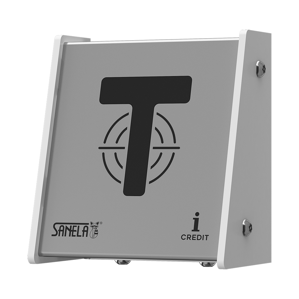 Sanela - SLZA 30C - RFID Jetone Kreditleser für Aufputzmontage, 24 V DC