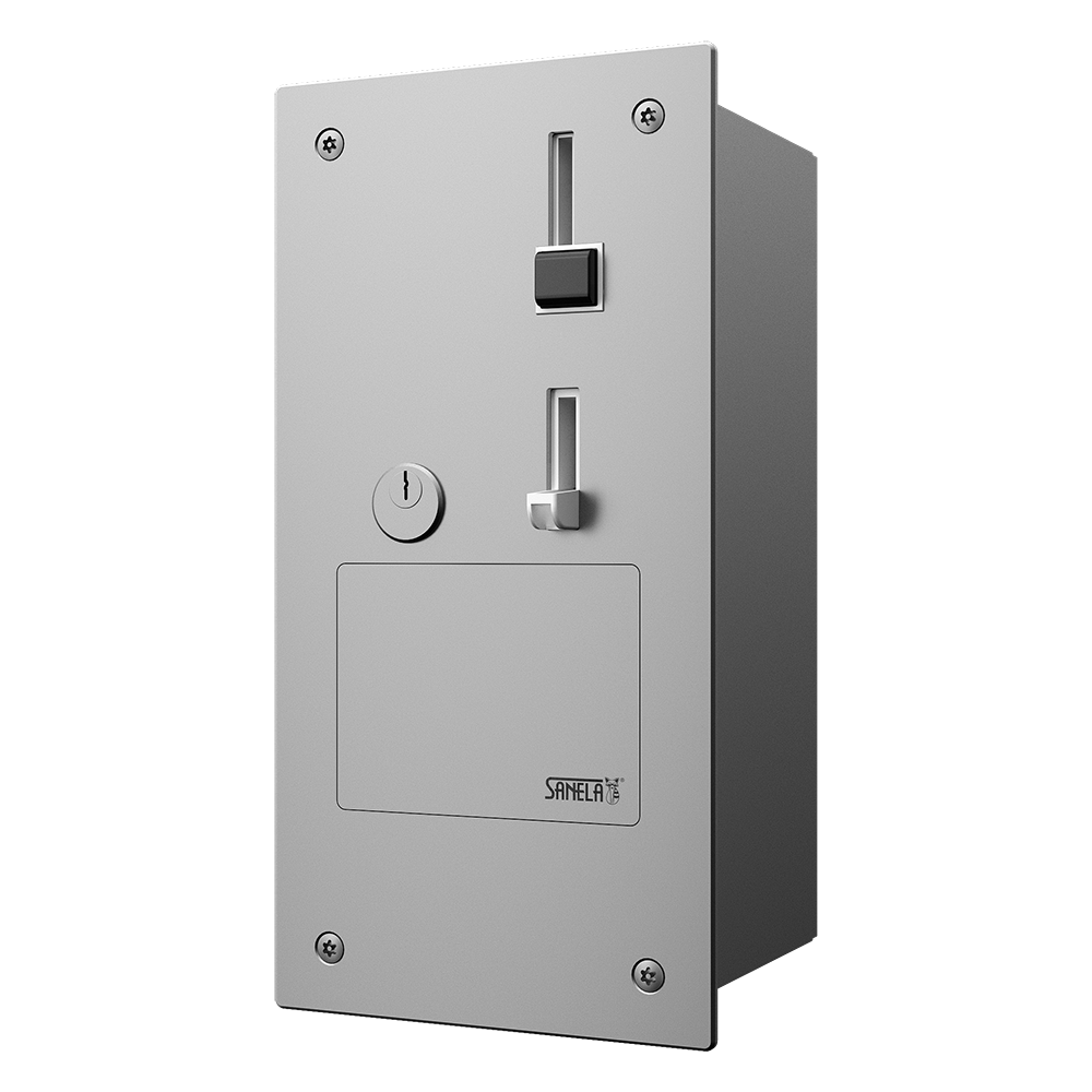 Sanela - SLZA 40Z - Münz – Zeitsteuerung für Türen, für Wandeinbau, 24 V DC