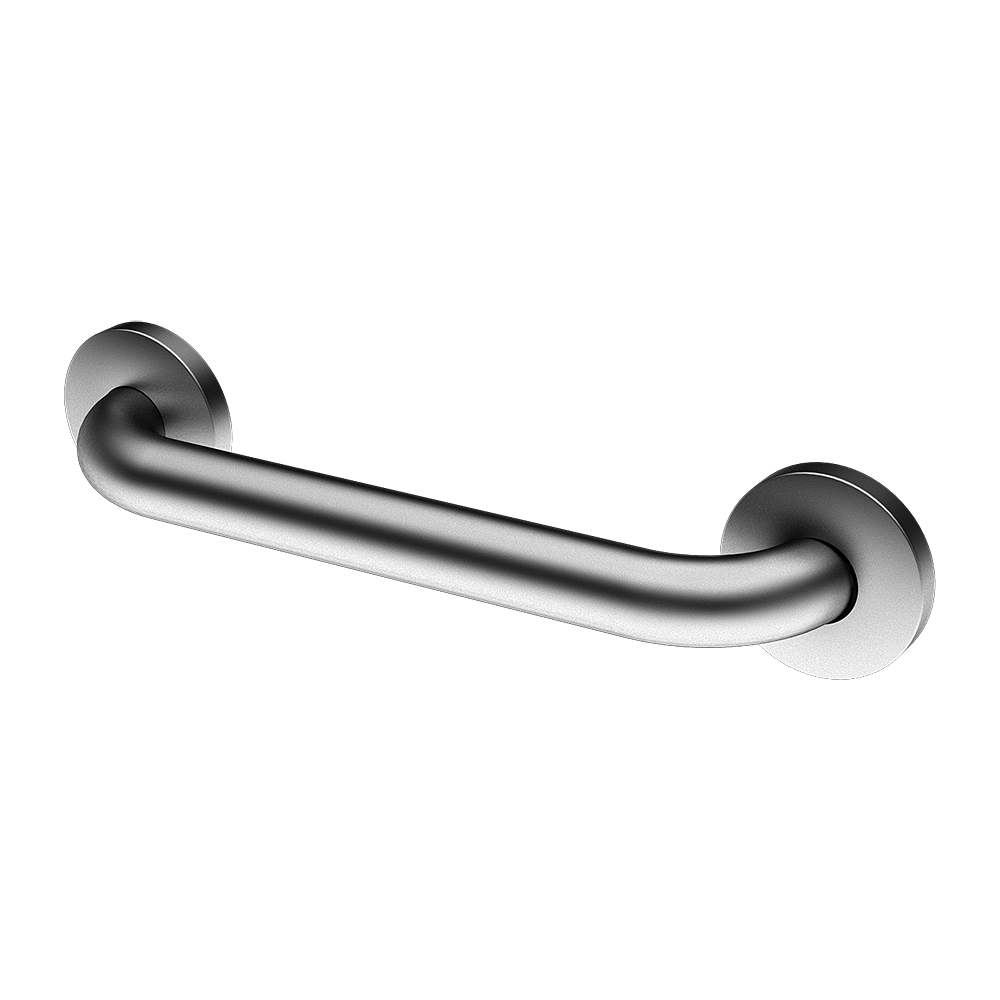 Sanela - SLZM 10X - Edelstahl-Haltegriff universal, feststehend, Länge 385 mm, Oberfläche matt