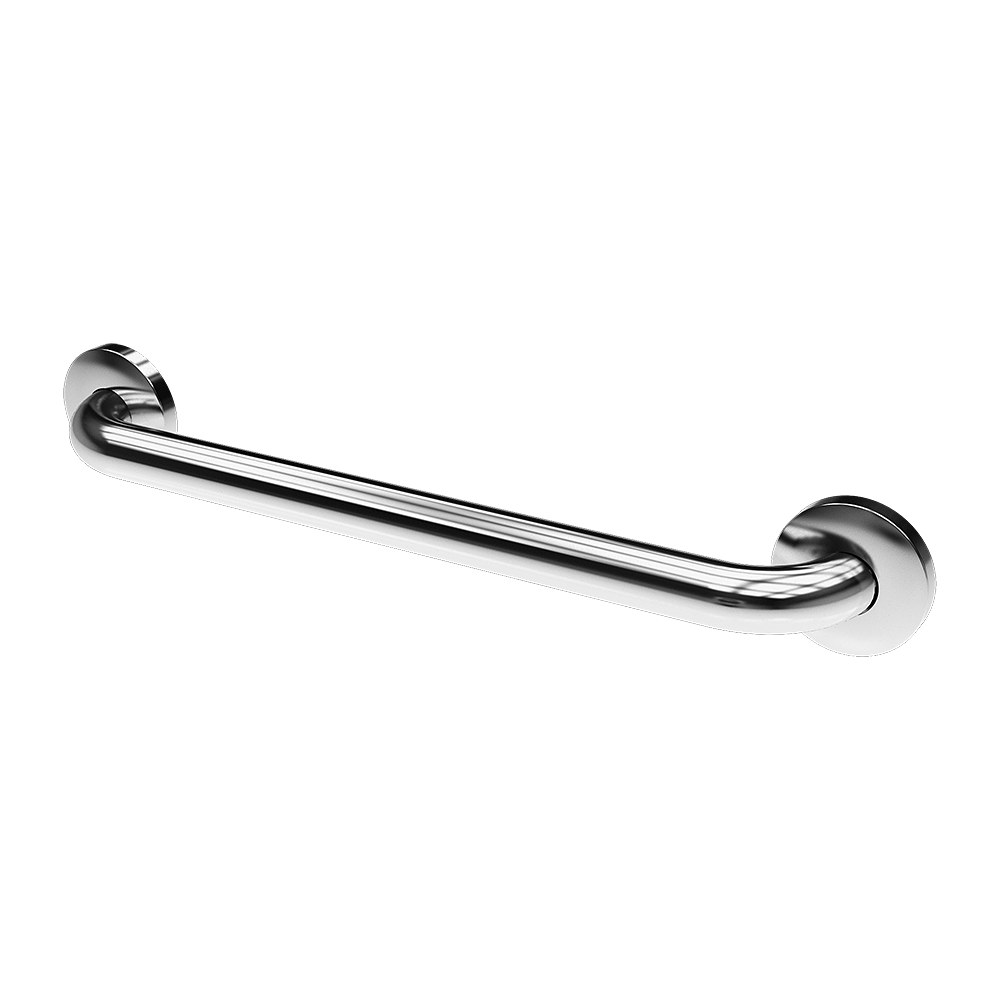 Sanela - SLZM 11 - Edelstahl-Haltegriff universal, feststehend, Länge 537 mm, Oberfläche poliert