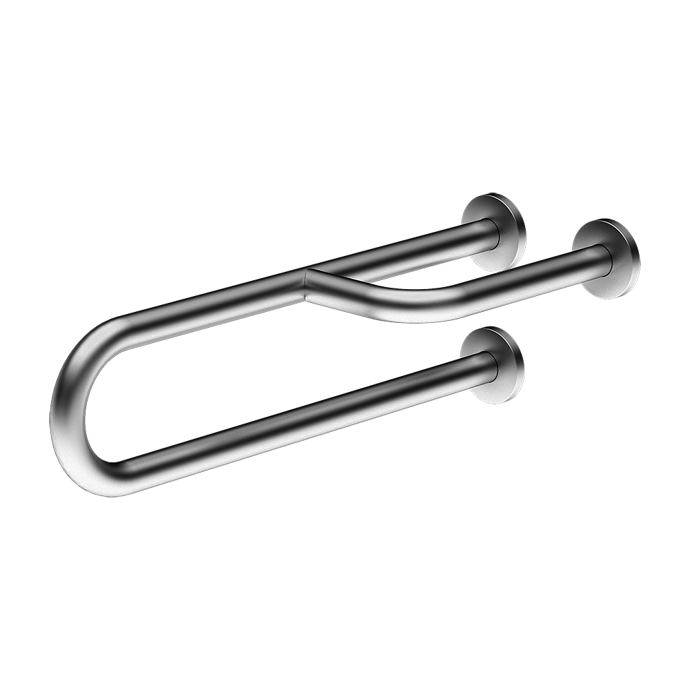Sanela - SLZM 13X - Edelstahl-Haltegriff, feststehend, Länge 600 mm, Oberfläche matt