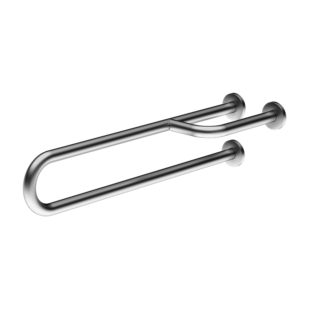 Sanela - SLZM 14X - Edelstahl-Haltegriff, feststehend, Länge 800 mm, Oberfläche matt