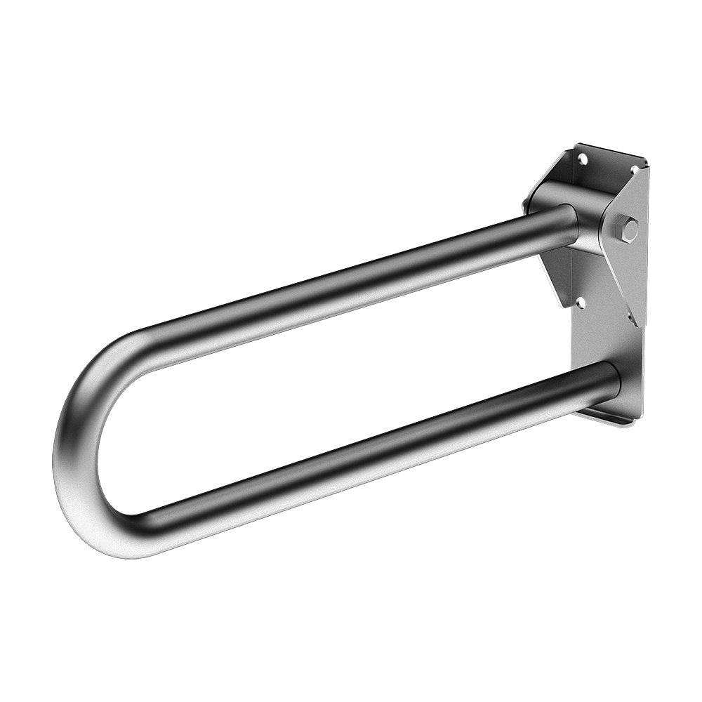 Sanela - SLZM 15X - Edelstahl-Haltegriff, klappbar, Länge 600 mm, Oberfläche matt