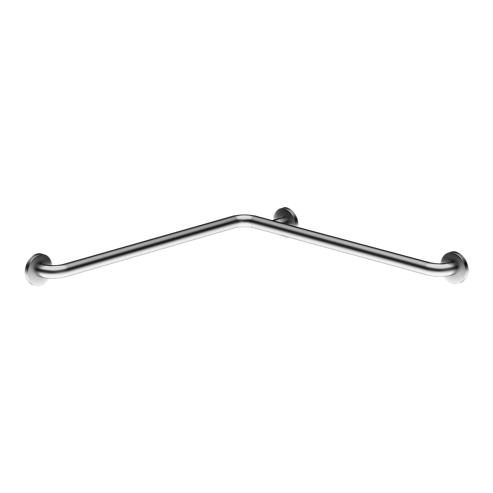 Sanela - SLZM 17X - Edelstahl – Bad – Haltegriff, feststehend, Abmessungen 760/760 mm, Oberfläche matt