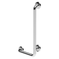 Sanela - SLZM 18 - Edelstahl – Bad – Haltegriff, Rechts, feststehend, Abmessungen 350/660 mm, Oberfläche poliert