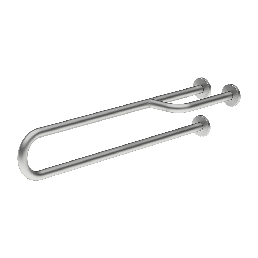 Sanela - SLZM 20X - Edelstahl-Haltegriff, feststehend, Länge 900 mm, Oberfläche matt