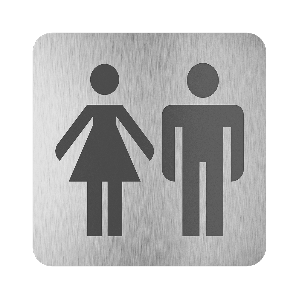 Sanela - SLZN 44AD - Piktogramm – Damen- und Herren – Toilette