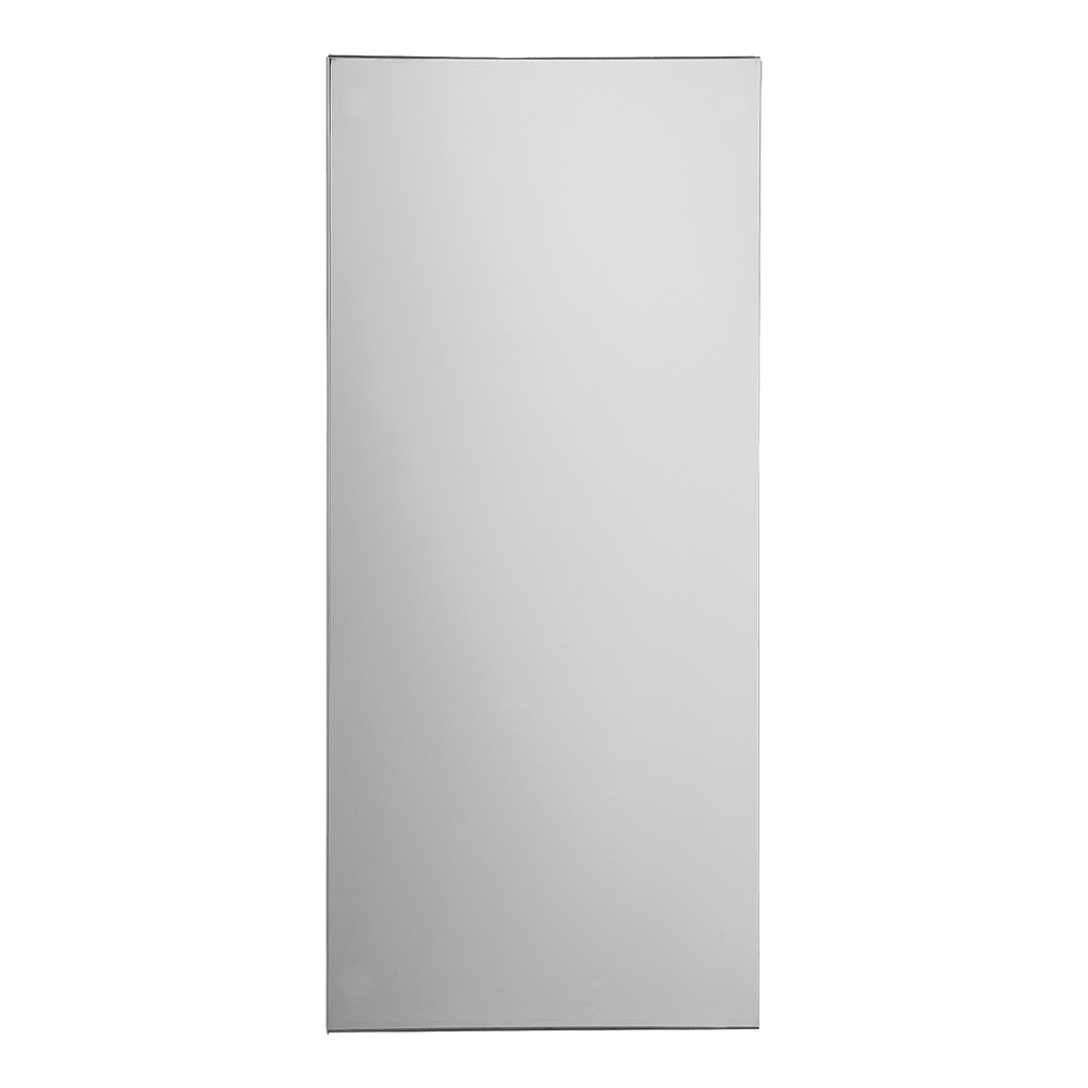 Sanela - SLZN 55F - Edelstahlspiegel (900 x 400 mm) zum Kleben