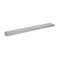 Sanela - SLZN 65 - Edelstahlauflage, Länge 800 mm, gebürstet