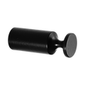Sanela - SLZN 68N - Edelstahl Wandhaken, Oberfläche schwarz matt