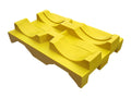 Lubritek Polyethylen-Lagerbock für 2 Fässer 180–220 l