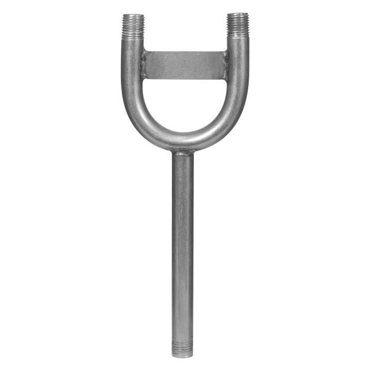 R+M U-Lanze, kurz – 2 x 1/4" AG, 200 mm