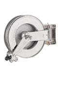 Lubritek Wasserschlauchaufroller Edelstahl SX-550 ohne Schlauch 1" (Abbildung ähnlich – Ausführung 071-2405-300)