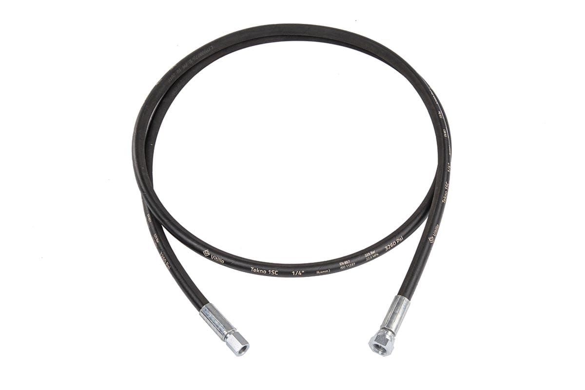 Lubritek Aufrollerschlauch – Öl 40 bar – 2" · F2"–M2" BSP