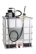 Lubritek Elektropumpen-Ölset 230 V für Fässer 180–220 l und IBC-Tanks – mit digitaler Messpistole