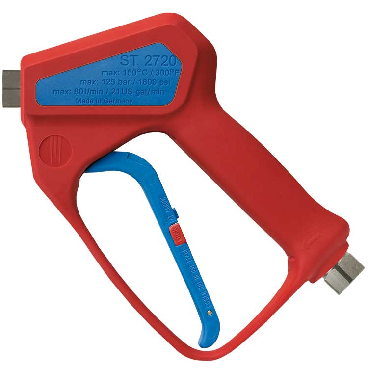 R+M ST-2720 Schaum- und Spülpistole 125 bar – Eingang 3/8" IG, Ausgang 1/4" IG