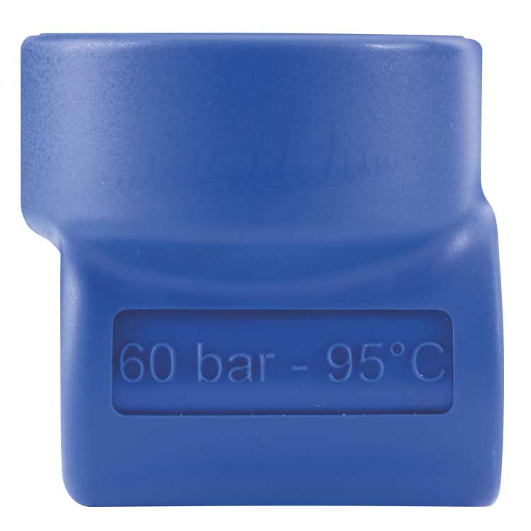 R+M Kugelhahn ST-3100 1/2"IG : 1/2"IG isoliert blau