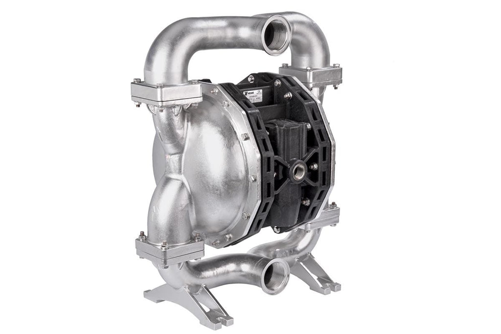 Lubritek SS700 – Druckluft-Doppelmembranpumpe – Edelstahl AISI 316, 700 l/min, 2” BSP