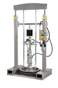 Lubritek Ölset mit Rahmen-Hubpresse für Schmierstoffe für Fässer 180–220 kg