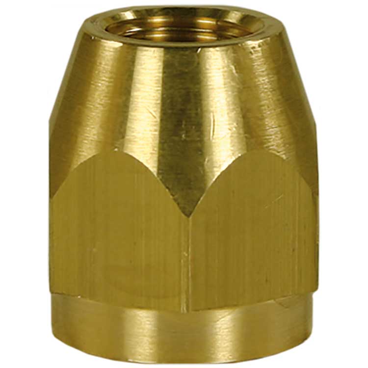 R+M Adapter – Für Mundstücke, 1/4" IG : M18 IG, Messing