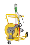Lubritek Fahrbares Fettset R=70:1 für Fässer 180–220 kg mit Schlauchaufroller