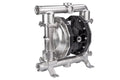 Lubritek SS170 – Druckluft-Doppelmembranpumpe – Edelstahl AISI 316, 170 l/min, 1” BSP