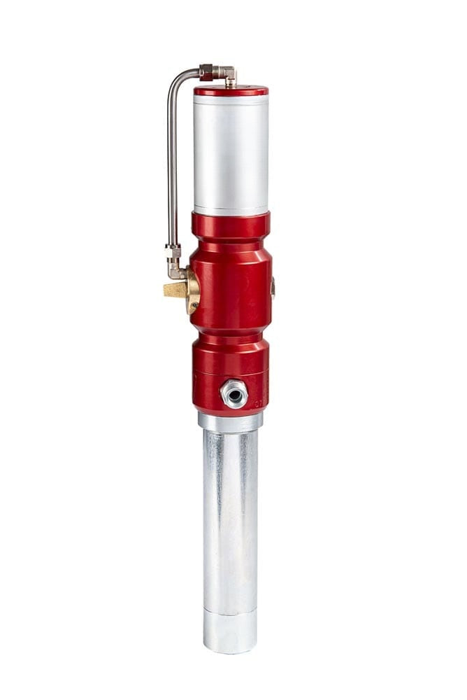 Lubritek Druckluft-Ölpumpe R=1:1 mit Mengenregler und Vakuummanometer