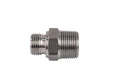 Lubritek M 3/8"BSP-M 3/4"NPTF Edelstahl rot.Nippel