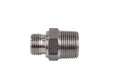 Lubritek M 1/4" BSP-M 1/2"NPTF Sechskant.22 Edelstahl rot.Nippel
