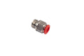 Lubritek gerade Außengewinde Adapter mit O-Ring 1/4" D.08